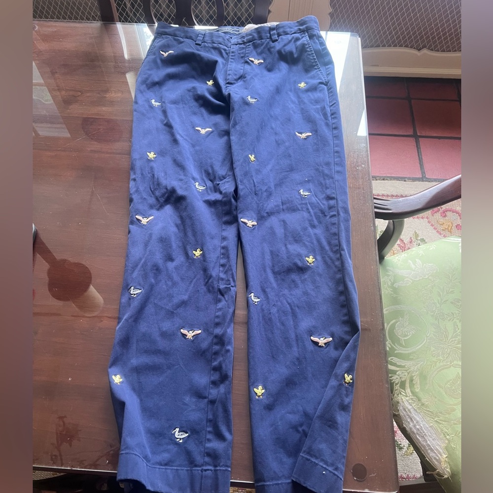 Vineyard Vines Breaker Pant Bird Print